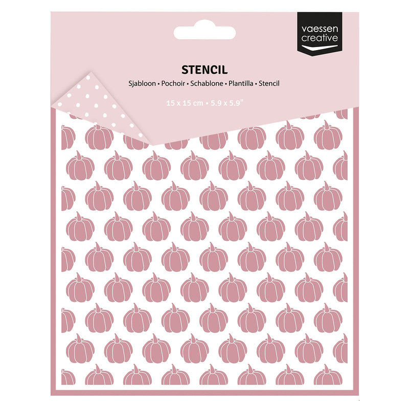 Vaessen creative • modello zucche 15x15 cm