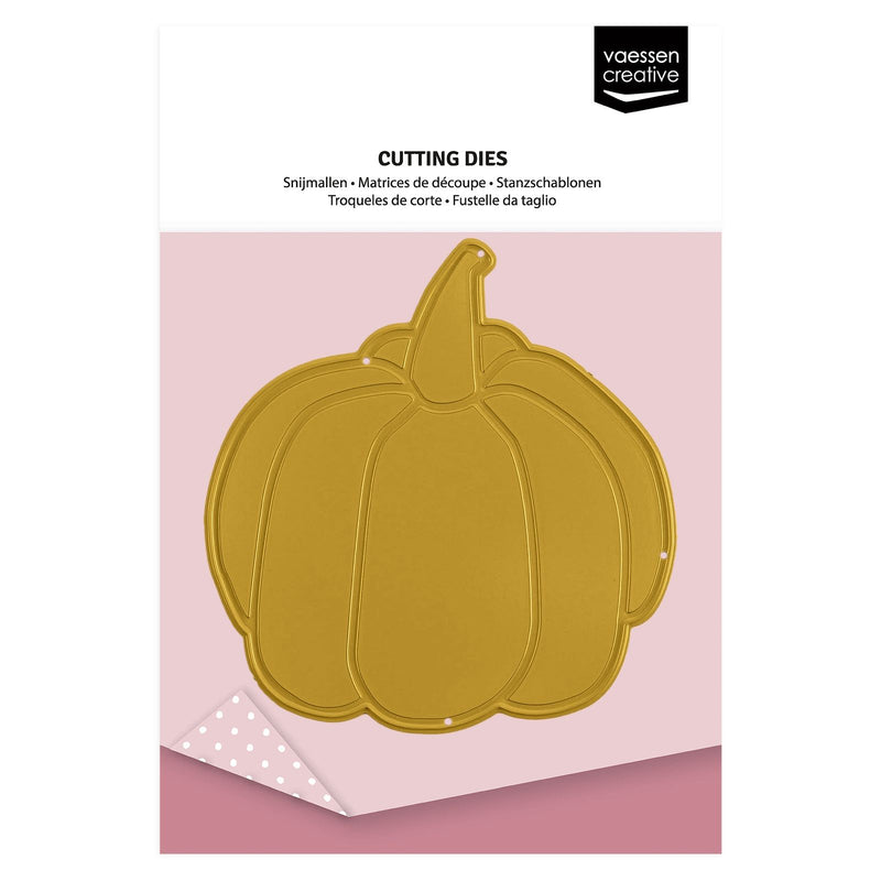 Vaessen creative • fustella per taglio e goffratura della zucca 7x7,5 cm