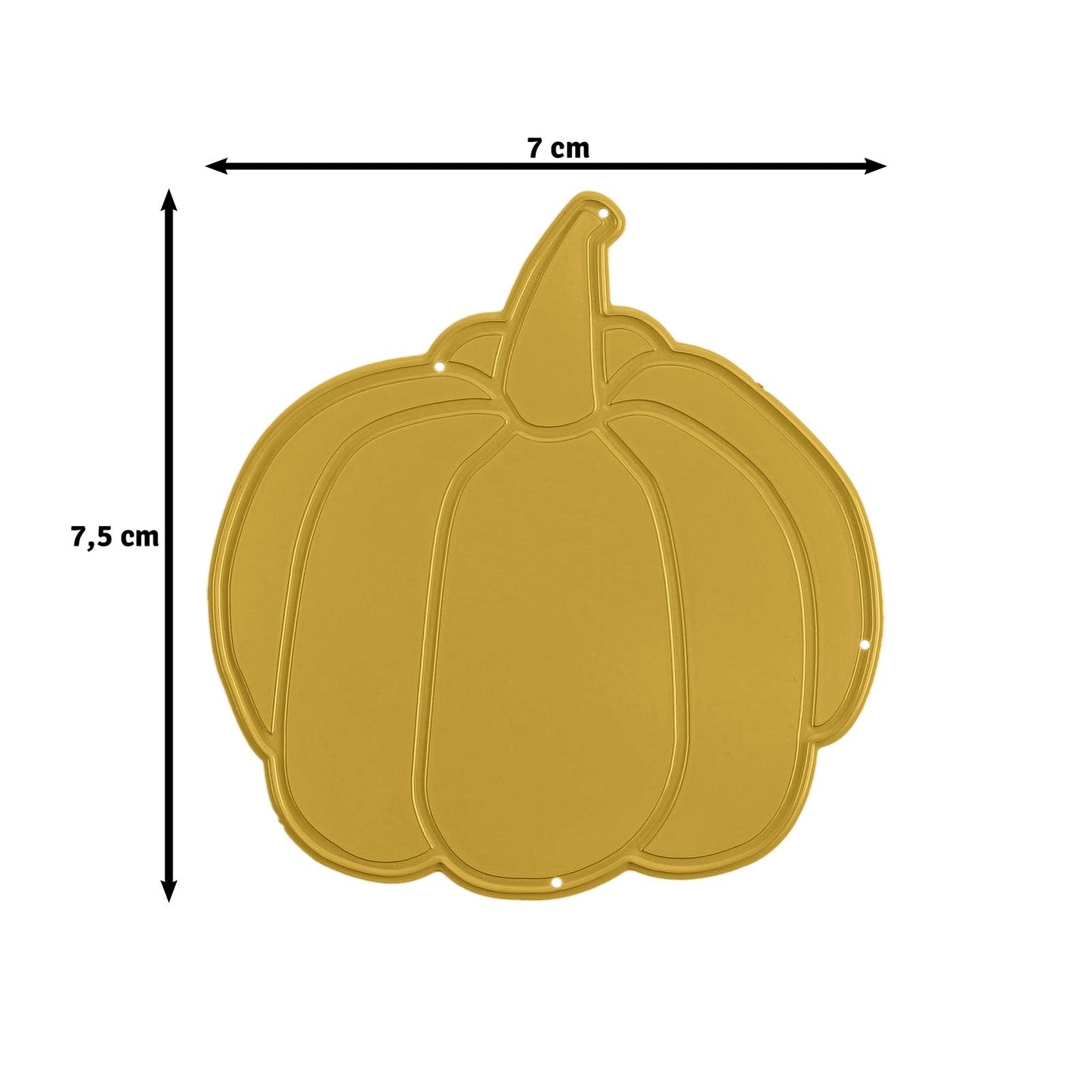 Vaessen creative • fustella per taglio e goffratura della zucca 7x7,5 cm