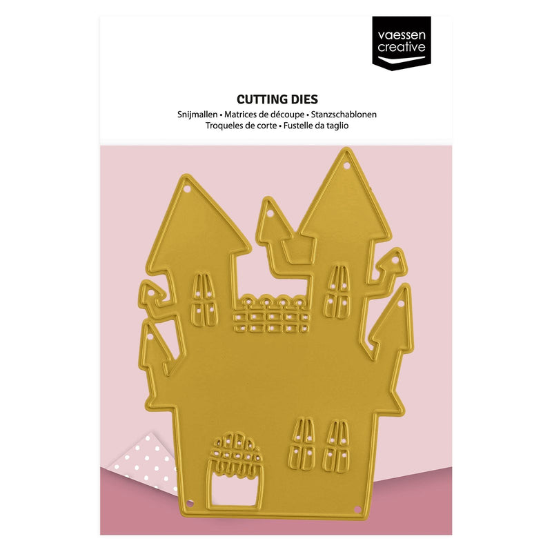 Vaessen creative • stampi da taglio casa stregata 7x9,5 cm