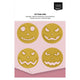 Vaessen creative • moldes para cortar caras de calabaza 4 uds.
