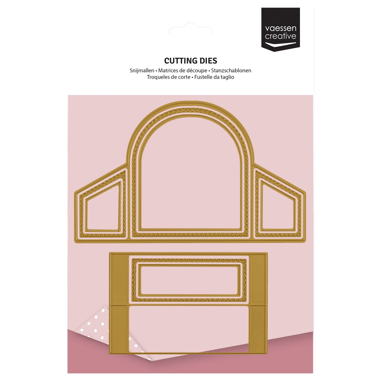 Vaessen creative • scatola espositiva per fustelle 10 pz.