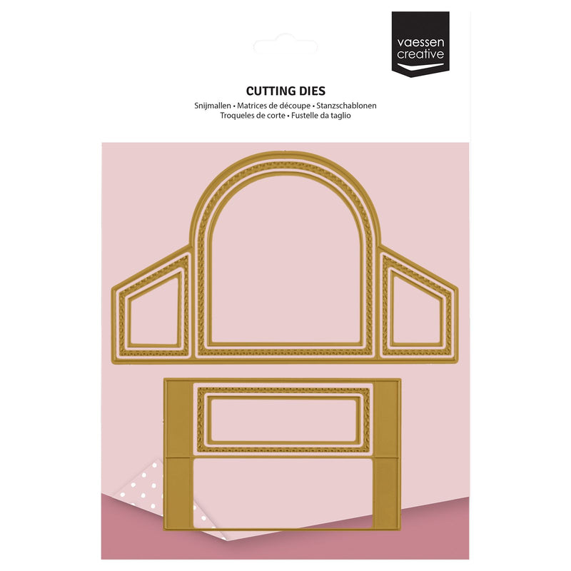 Vaessen creative • scatola espositiva per fustelle 10 pz.