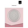 Vaessen creative • estampe el sello de papel alrededor de ø5,4 cm 3 unidades.