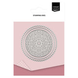 Vaessen creative • stamp die papieren zegel rond ø5,4cm 3st. - afbeelding 1