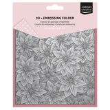 Vaessen creative • 3d embossing folder kerstroos 15x15cm - afbeelding 1