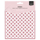 Vaessen creative • modello grafico stelle 15x15 cm