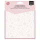Vaessen creative • plantillas en capas flores estrellas 15x15cm 3 uds.