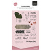 Vaessen creative • timbri trasparenti sentiments 24 pz.