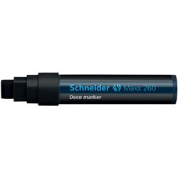 Rotulador de tiza schneider maxx260 negro 2-15 mm