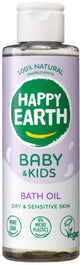 Happy earth baby kids 100% natural bath oil 150 ml