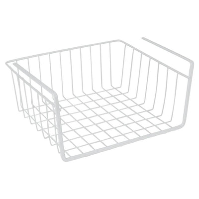 Cesto di appenione metaltex metaltex 30x26x14 cm metallo bianco