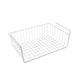 Metaltex Metaltex Hang Canasta 40x26x14 cm de metal blanco
