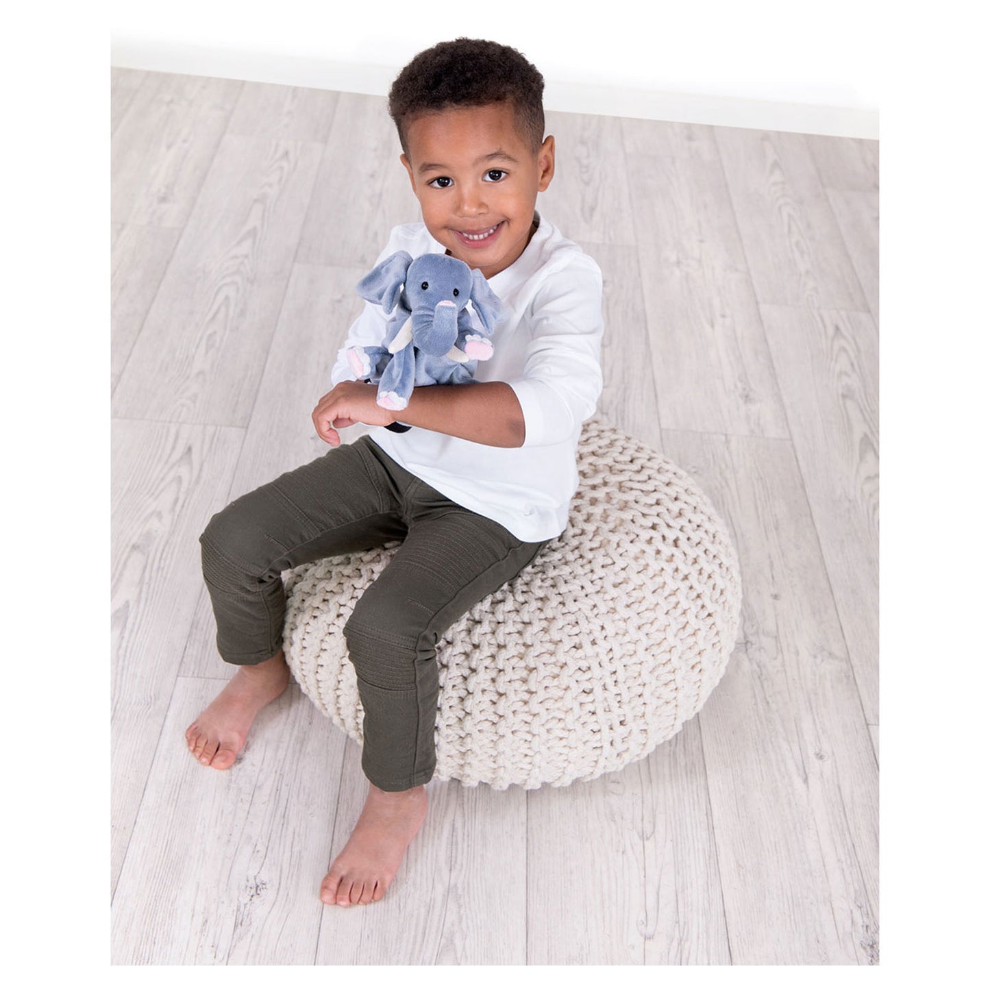 Beleduc handpop niño elefante de lujo