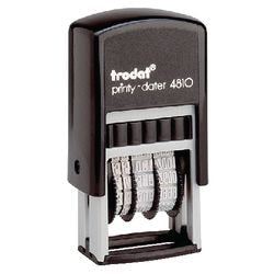 Timbro datario Ty trodat prin 4810 nero 3,8 x 20 mm