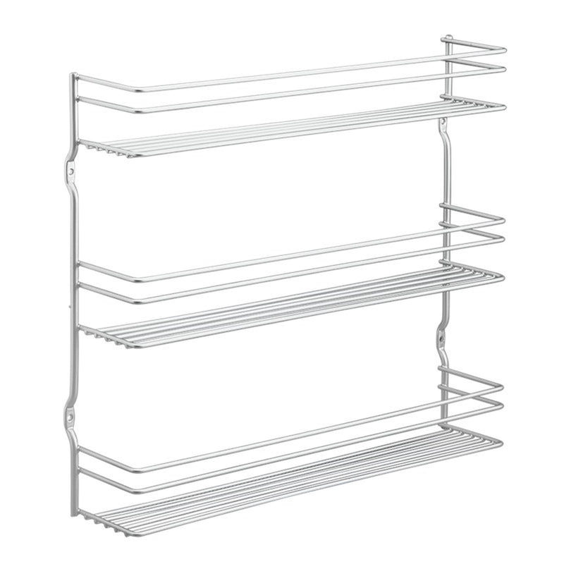 Metaltex Metaltex Space Saver Kitchen Pepito Herb Rack 3 pisos 36x32x8 cm de plata