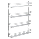 Metaltex space saver smart kitchen pepito kruidenrek 4 etages 36x8x45 cm zilver - afbeelding 1