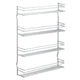 Metaltex Metaltex Space Saver Kitchen Cucina Pepito Clavo 4 piani 36x8x45 cm in argento