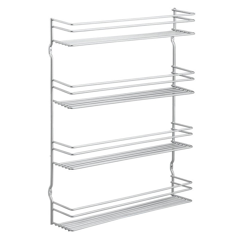 Metaltex Metaltex Space Saver Kitchen Cucina Pepito Clavo 4 piani 36x8x45 cm in argento