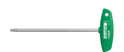 Wiha 364020100 stiftsleutel met dwarsgreep torx® mat verchroomd t20 x 132 mm - 01332