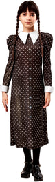 Rubies - Vestido largo Wednesday adulto (talla m)