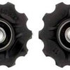 ruote del deragliatore 10 denti 8S nero 2 pezzi