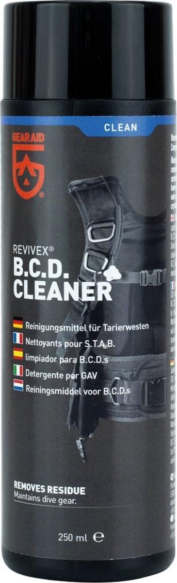Gear aid revivex b.c.d. cleaner conditioner - BCD cleaner - 250ml