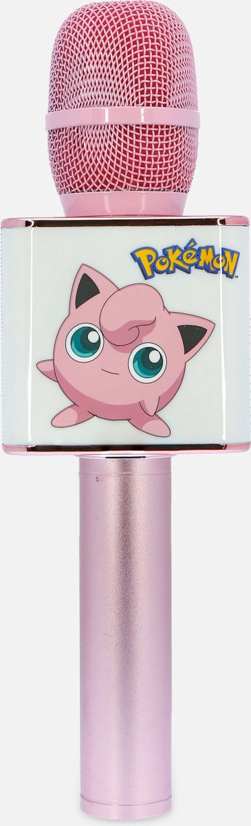 Pokemon OTL Technologies - microfono karaoke wireless per bambini - con altoparlante - con registrazione vocale