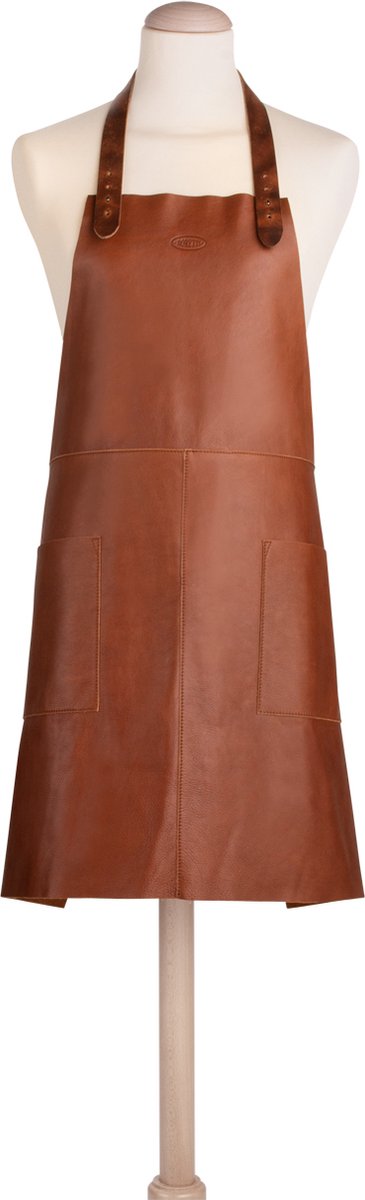 Boretti - antonio - hombre - delantal de cuero - talla s m - 100% cuero italiano