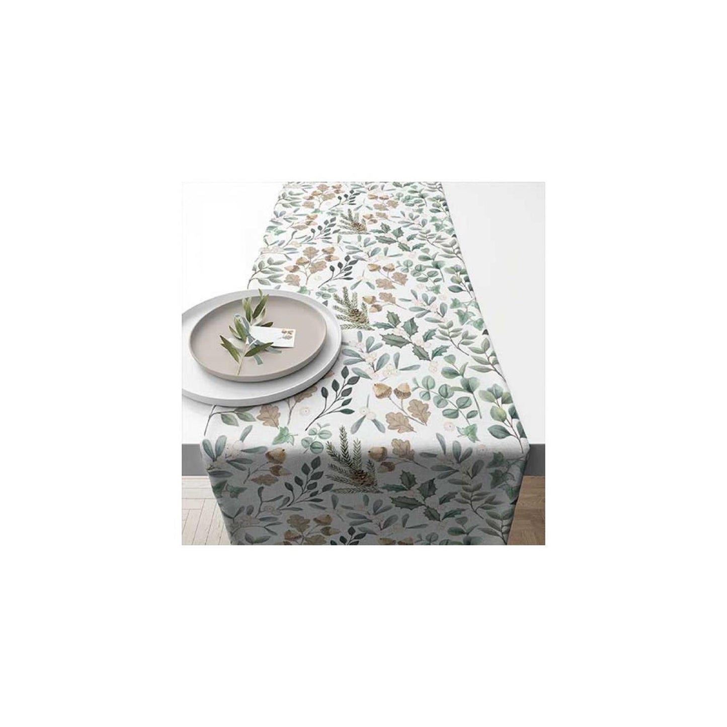 Camino de mesa Ambiente 40x150cm hojas