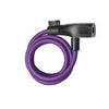 Blocco cavo a spirale Risoluto 8-120 viola