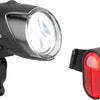 Busch Muller Lighting Set Busch und Müller Ixon IQ Premium 80 Lux + Ixblack Senso Black