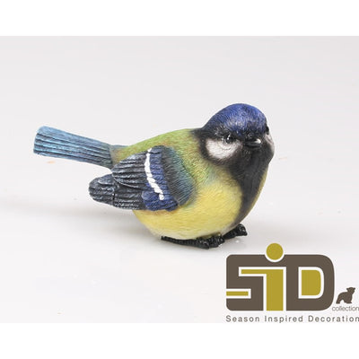 Season inspired decoration tuinbeeld vogel koolmeesje s