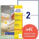 Etichette riadesive Avery zweckform stick lift bianche