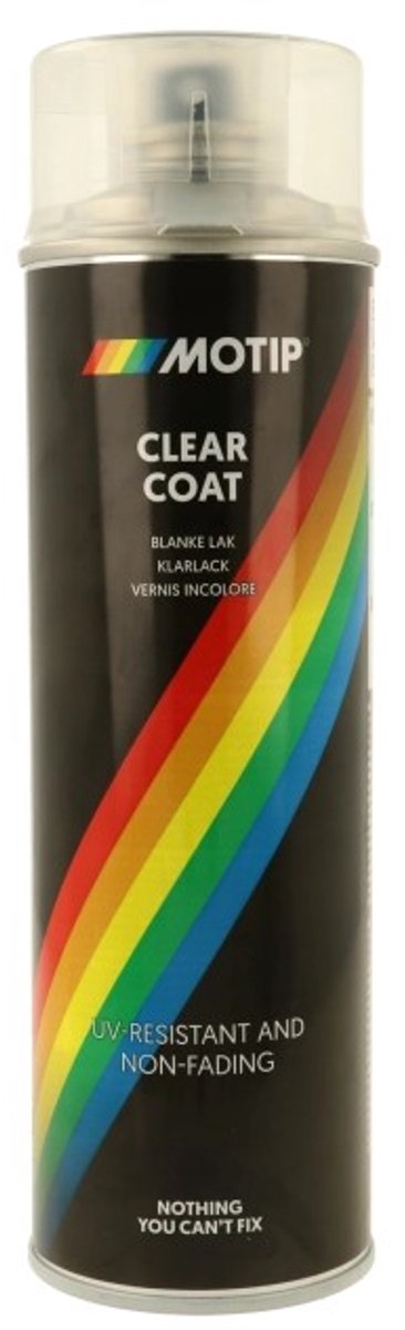 Motip clear coat high gloss 500 ml. 04009 box of 6 pieces