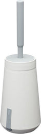 Tiger tess - escobillero con soporte - independiente o colgante - cinta 3m - con cepillo swoop® flexible - blanco gris claro