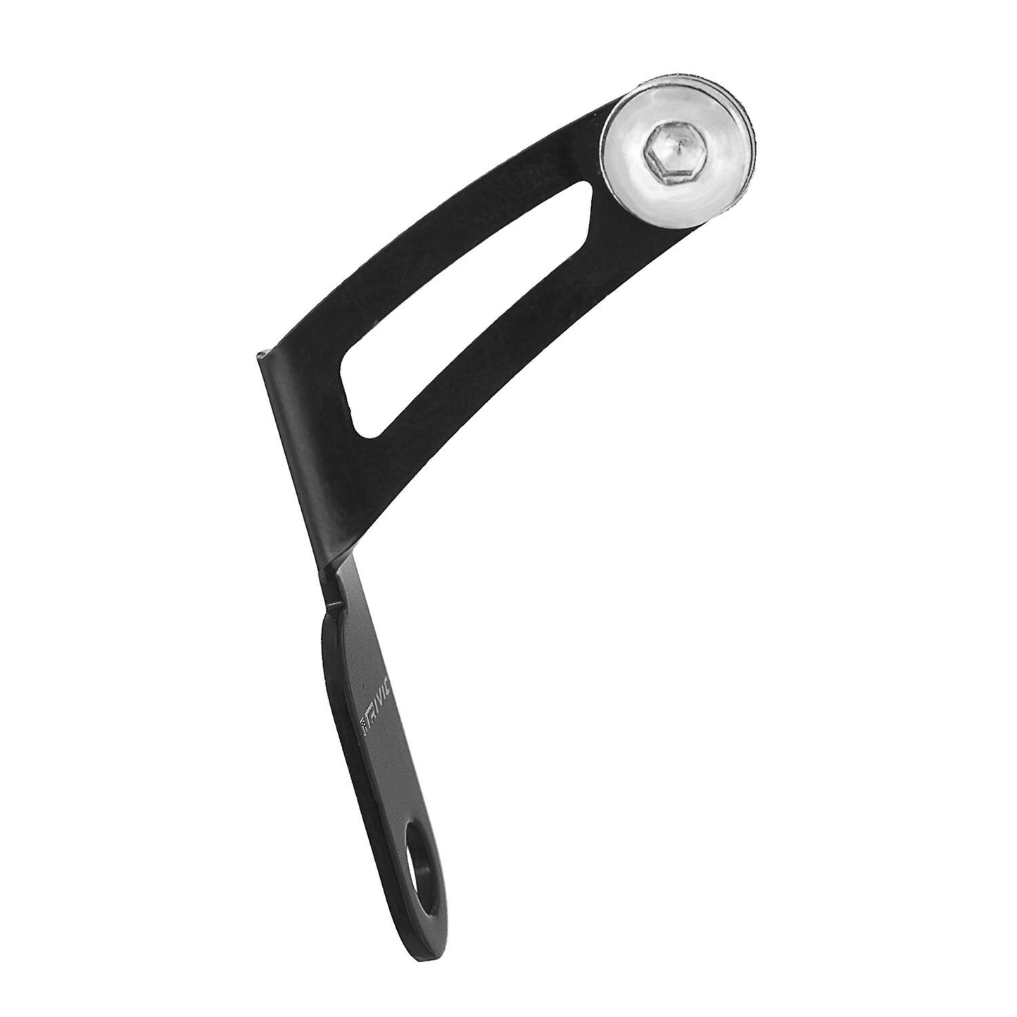 Trivio - soporte para placa de marco aluminio negro