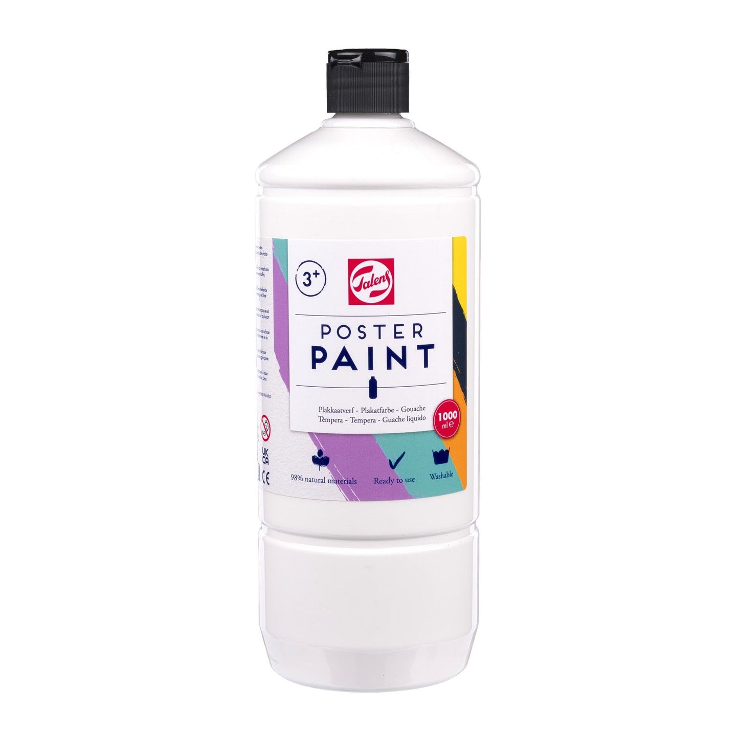 Talens • plakkaatverf openstock 1000ml wit 100