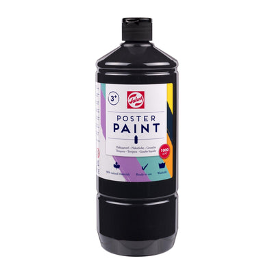 Talens • vernice per poster nera openstock 1000ml 700