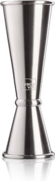 Vacuvin vacu vin - misurino jigger giapponese per drink - 60 30 ml - acciaio inossidabile