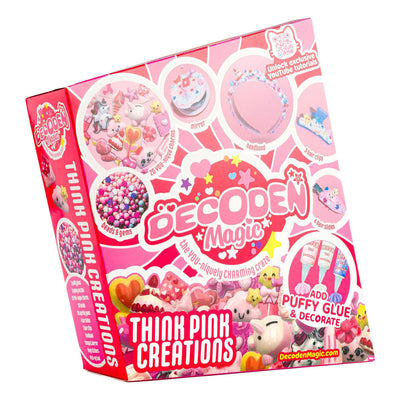 Spectron decoden magic - deluxe: kit de manualidades con pegamento hinchado think pink Creations