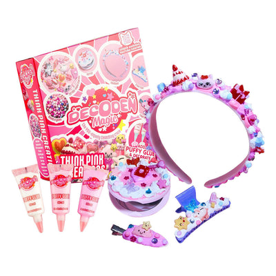Spectron decoden magic - deluxe: kit de manualidades con pegamento hinchado think pink Creations