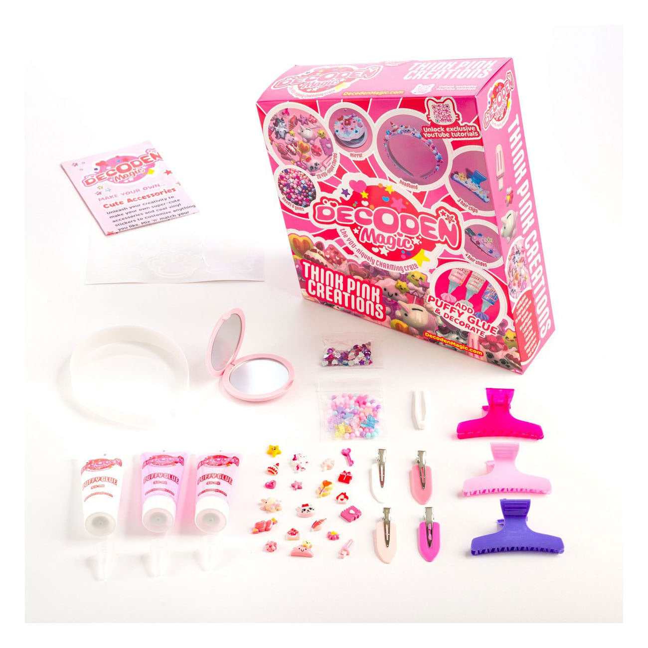 Spectron decoden magic - deluxe: pensa al kit artigianale con colla gonfia per creazioni rosa