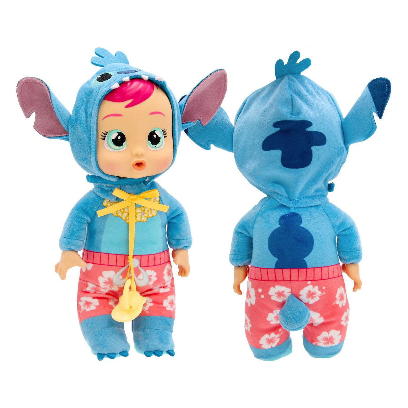 Muñeco bebé de punto Spectron cry babies tiny cuddles - 25 cm