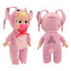 Muñeco bebé de punto Spectron cry babies tiny cuddles - 25 cm