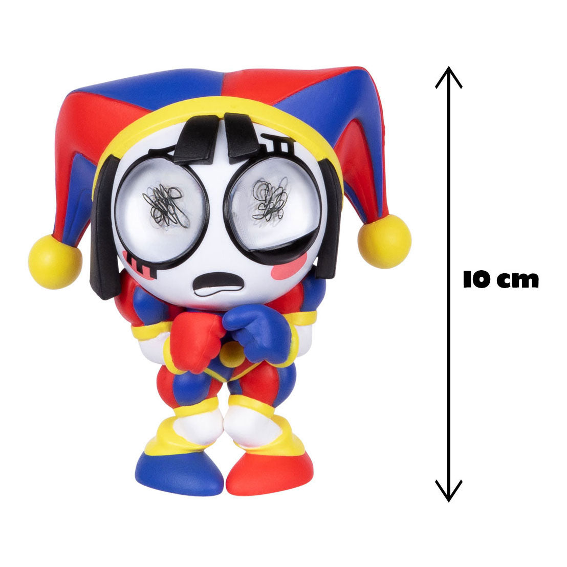 Increíble figura de vinilo de circo digital Pomni