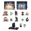 Moose Toys Minions Monsters - gran espacio de estudio con 2 estudios de cine - incl. 6 figuras de minions