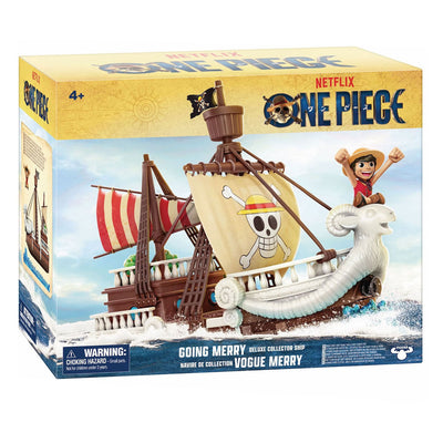 Moose toys one piece - going merry deluxe collector ship - incl. luffy playing figure