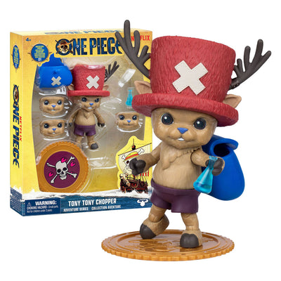 Moose gioca con un action figure in un unico pezzo