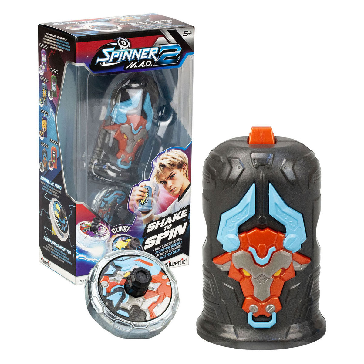 Spinner mad 2 pacchetti singoli assortiti